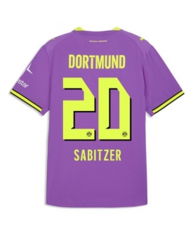 Borussia Dortmund Marcel Sabitzer #20 Maglia Gara Terza Repliche 2026-27 Maniche Corte